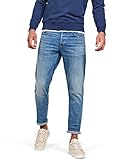 G-STAR RAW Herren 3301 Regular Tapered Jeans, Blau (worn in azure 51003-B631-A795), 38W / 32L