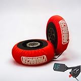 Motorrad Reifenwärmer 120/70-17 und 180-200/55-17 einstellbar bis 100 Grad