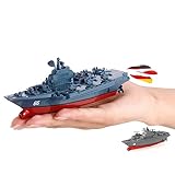 RC Militär Schlachtschiff Flugzeugträger, ferngesteuertes 16-cm Mini...