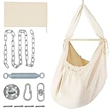 MAMMACITA Federwiege Baby | Babywiege hängend | Babyhängematte für ruhigen...
