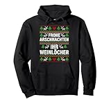 Frohe Arschnachten Ihr Weinlöcher Lustiges Weihnachts Pullover Hoodie