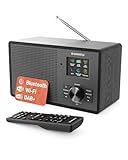 Internetradio WLAN | DAB Plus Radio Bluetooth | Kompakt Internetradio Klein |...