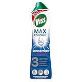 Viss Max Power Scheuermilch Pure White Reinigungsmittel mit Aktivbleiche...