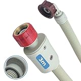 LICHTBLAU Aquastopschlauch Größe 3,0m 2796 MIT METALLGEWINDE Waschmaschine...