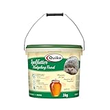 Quiko Igelfutter 3kg - Hochwertiges Igelfutter mit Insekten, Ei-Bisquit,...