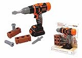 Smoby - Black+Decker - Mechanischer Akkuschrauber - Kleinkind Spielzeug - 2 Bits...