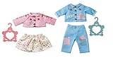 Baby Annabell 703069 Outfit Boy&Girl 43cm, Puppenkleidung Puppen Zubehör mit...