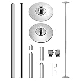 SereneLife Pole Dance Stange Indoor – Höhenverstellbar, Statisch & Rotierend,...