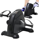 Retoo Mini Heimtrainer, Mini Bike für zuhause mit Pedaltrainer, Beinmaschinen,...