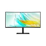 Samsung ViewFinity S65UC Curved Monitor 34 Zoll, Mit Lautsprechern, Bildschirm...