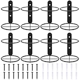 NISHZHU 8 PCS Wand Montiert Weinregal, Einzelnes Weinregal, moderner...