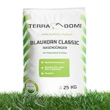 TerraDomi Blaukorn Dünger 25kg | Rasendünger Sommer mit Langzeitwirkung |...