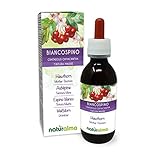 Weißdorn (Crataegus oxyacantha) Blüten und Blätter Alkoholfreier Urtinktur...