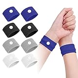 ACWOO Akupressur Armband, 4 Paar Akupressurband Anti-Übelkeit Wristbands für...