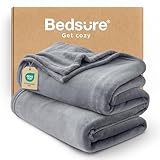 BEDSURE Flauschig Fleecedecke - Wohndecke Warm Winter Weich, Sofadecke XXL,...