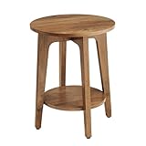 VASAGLE Beistelltisch, Sofatisch, Kleiner runder Tisch für Wohnzimmer,...