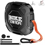 LEVVUE Abschleppseil Fahrrad Kinder, 2.5M Metallschnalle Fahrrad Abschleppseil...