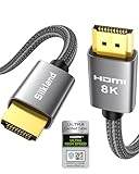 Silkland 8K HDMI 2.1 Kabel 2m, Zertifiziertes HDMI®Kabel eARC für Soundbar...
