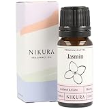 Nikura Jasmin Duftöl - 10ml | Perfekt für Seifenherstellung,...