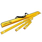 STABILA PRO SET 80 AS, 4-teiliges Wasserwaagen-Set: 120 cm / 60 cm / 30 cm /...