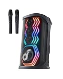 soundcore Rave 3S Partybox mit KI-Karaoke, Party-Lautsprecher mit 2 kabellosen...