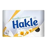Hakle Kamille Toilettenpapier – 16 Rollen, das Natürliche Gefühl von...