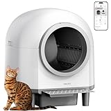 CATCOOL Selbstreinigende Katzentoilette, Katzenklo mit App-Steuerung, Katzenklo...