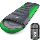 Trail-Alpin-Schlafsack mit Kapuze – 250 g Schlafsack, 3-Jahreszeiten-...