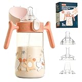 KBIBCK Trinklernbecher für Baby, 240 ml Baby Trinkflasche, Kinder Trinkflasche...