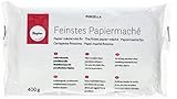 Rayher Hobby RAYHER 3450000 Porzella, feinstes Papiermaché, porzellanweiße...
