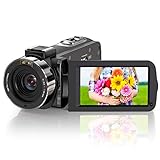 1080P Videokamera, IR Nachtsicht Camcorder 36 Megapixel 16X Digital Zoom 3.0...