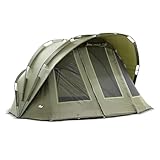 Lucx Bobcat Bivvy Angelzelt für 1-2 Mann - wasserdichtes Karpfenzelt mit...