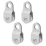 LALAGO 4 Stück Umlenkrolle mit 2 Kugellager, Umlenkrolle Geeignet für bis zu...