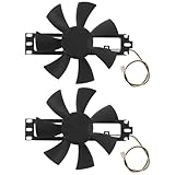INOOMP 2 Stück Universal-Kühlventilator, 85 mm, 18 V, für Induktionsherde –...