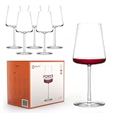 Stölzle Lausitz Rotweingläser Power 6er-Set 520ml – Hochwertige Weingläser...