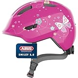 ABUS Kinderhelm Smiley 3.0 - Fahrradhelm mit tiefer Passform, kindergerechten...