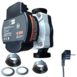 PAG Turbo GmbH® - Hocheffiziene Heizungspumpe Umwälzpumpe AMG 25-40/180,...