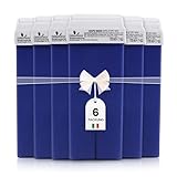 DERMAWAX Weintraubenkern Wachspatronen 6x 100 ml Roll-On Wax Nachfüllset -...