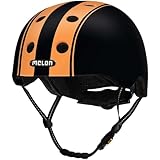 Melon All Stars Helm double orange black matt, Gr. XL-XXL (58-63 cm)