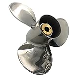 ARKDOZA Propeller aus Edelstahl für Mercury-Außenbordbordwände, 30–70 PS,...