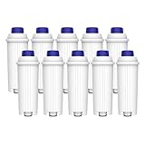 Waterdrop TÜV SÜD Zertifizierte Kaffee Filter, Kompatibel mit DeLonghi DLSC002...