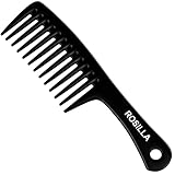 ROSILLA Lockenkamm für alle Haartypen ohne Reißen der Haare. Antistatischer...