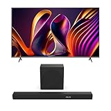 Hisense Bundle of 65E7NQ Pro 164 cm (65 Zoll) Fernseher, 4K UHD, QLED, Smart TV,...