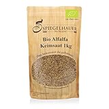 Bio Alfalfa Luzerne Keimsaat - Sprossensamen für die Zucht von Alfalfasprossen...