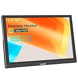 Lrtzcbi Tragbarer Monitor 13,3 Zoll, Kleiner Monitor HD 1366x768p LED Bildschirm...