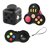 Fidget Toy, 3er Set Fidget Cube Stressabbau Spielzeug, Anti Stress Würfel Zur...