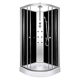 Aloni Komplette Duschkabine Komplettdusche Duschtempel Komplettkabine Eckdusche...