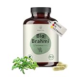 BIONUTRA® Bio Brahmi Kapseln hochdosiert, 1200 mg Tagesdosis,...
