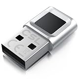 CSL - USB Fingerabdrucksensor für PC - Fingerprint Key - bis zu 10 IDs –...