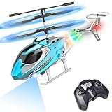 TERRAMUS RC Hubschrauber- 2.4G Ferngesteuerter Hubschrauber Indoor RC Helikopter...